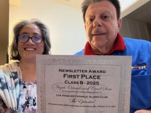 LACAC 1st Place CACI Newsletter Award 2025