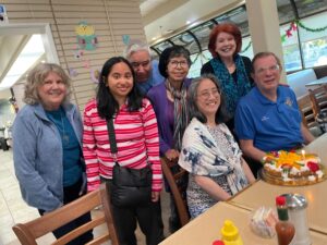 Birthday Celebration at Village Cafe, Winnetka, CA